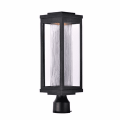 Maxim Salon LED 1-LT Outdoor Post - Black - 55900CRBK