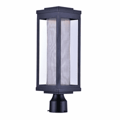 Maxim Salon LED 1-LT Outdoor Post - Black - 55900MSCBK Maxim Salon LED 1-LT Outdoor Post - Black - 55900MSCBK