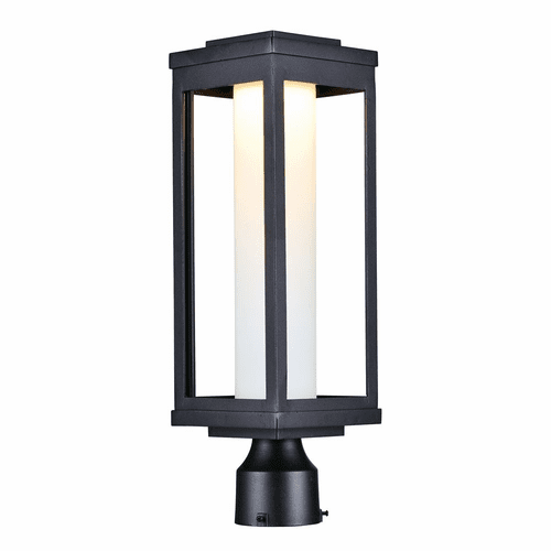 Maxim Salon LED 1-LT Outdoor Post - Black - 55900SWBK