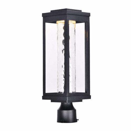 Maxim Salon LED 1-LT Outdoor Post - Black - 55900WGBK