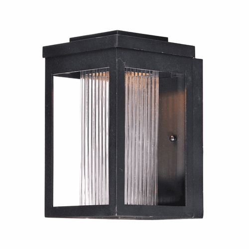 Maxim Salon LED 1-LT Outdoor Wall Mount - Black - 55902CRBK