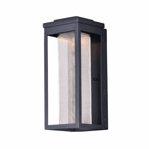 Maxim Salon LED 1-LT Outdoor Wall Mount - Black - 55904MSCBK