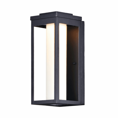 Maxim Salon LED 1-LT Outdoor Wall Mount - Black - 55904SWBK