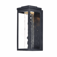 Maxim Salon LED 1-LT Outdoor Wall Mount - Black - 55904WGBK