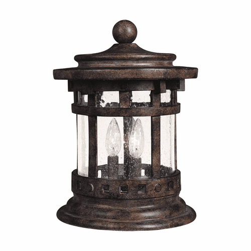 Maxim Santa Barbara VX 3-LT Outdoor Deck Lantern - Sienna - 40032CDSE