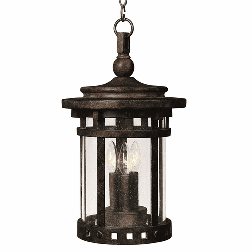 Maxim Santa Barbara VX 3-LT Outdoor Hanging Lantern - Sienna - 40039CDSE