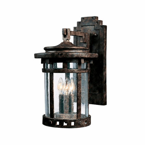 Maxim Santa Barbara VX 3-LT Outdoor Wall Lantern - Sienna - 40034CDSE