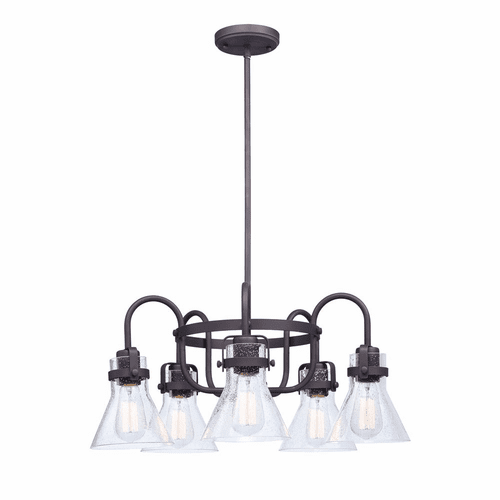 Maxim Seafarer 5-LT Single-Tier Chandelier - Oil Rubbed Bronze - 26117CDOI