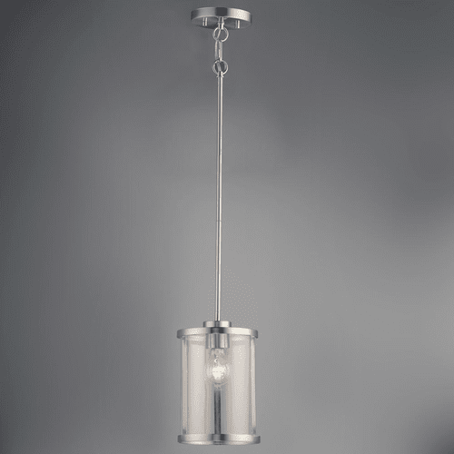Maxim Sentinel 1-Light Mini-Pendant - Satin Nickel - 25252CLSN