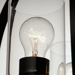 Maxim Sentinel 3-Light Pendant - Black - 25254CLBK