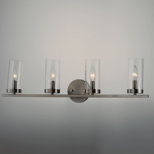 Maxim Sentinel 4-Light Bath Vanity - Satin Nickel - 25258CLSN