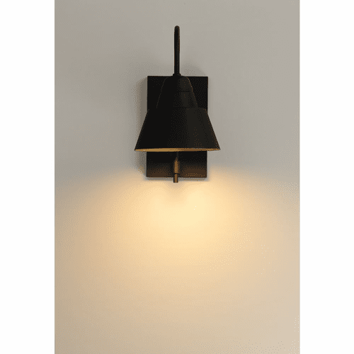 Maxim Shoreline 1-Light Outdoor Wall Mount - Black - 10103BK