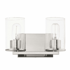 Maxim Sleek 2-Light Bath Vanity - Satin Nickel - 11842CDSN Maxim Sleek 2-Light Bath Vanity - Satin Nickel - 11842CDSN