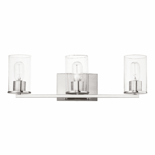 Maxim Sleek 3-Light Bath Vanity - Satin Nickel - 11843CDSN