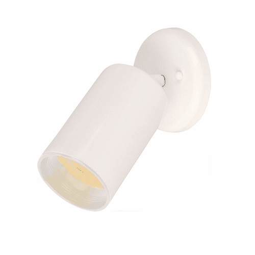 Maxim Spots 1-LT Can Wall/Flush Mount - White - 92010WT