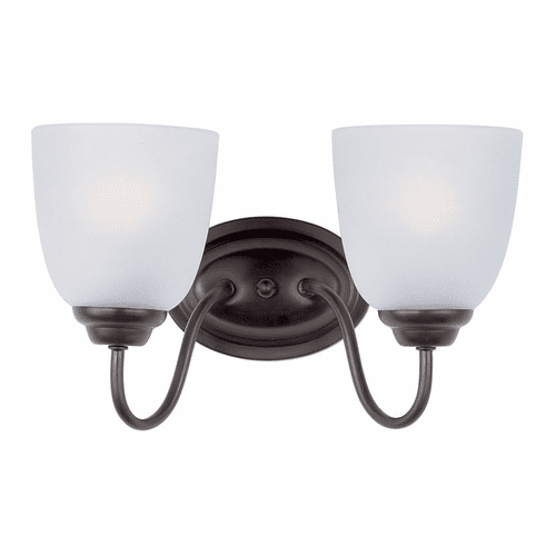 Maxim Stefan 2-LT Bath Vanity Light - Oil Rubbed Bronze - 10072FTOI