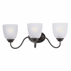 Maxim Stefan 3-LT Bath Vanity Light - Oil Rubbed Bronze - 10073FTOI
