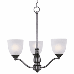 Maxim Stefan 3-LT Single-Tier Chandelier - Oil Rubbed Bronze - 10064FTOI Maxim Stefan 3-LT Single-Tier Chandelier - Oil Rubbed Bronze - 10064FTOI