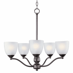 Maxim Stefan 5-LT Single-Tier Chandelier - Oil Rubbed Bronze - 10065FTOI