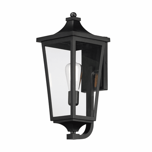 Maxim Sutton Place Vivex 1-Light Outdoor Sconce - Black - 40233CLBK