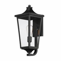 Maxim Sutton Place Vivex 1-Light Outdoor Sconce - Black - 40233CLBK