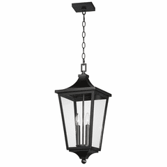 Maxim Sutton Place Vivex 2-Light Outdoor Hanging Lantern - Black - 40239CLBK