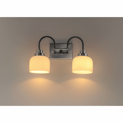 Maxim Swale 2-Light Bath Vanity - Polished Chrome - 26062WTPC