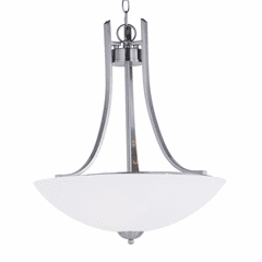 Maxim Taylor 3-LT Inverted Bowl Pendant - Satin Nickel - 21654SWSN
