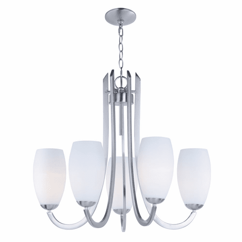 Maxim Taylor 5-LT Chandelier - Satin Nickel - 21655SWSN