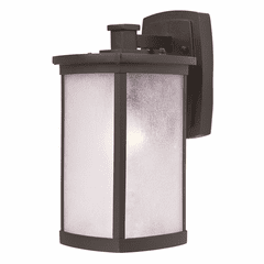 Maxim Terrace 1-LT Medium Outdoor Wall Lantern - Bronze - 3253FSBZ
