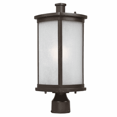 Maxim Terrace 1-LT Outdoor Post Lantern - Bronze - 3250FSBZ