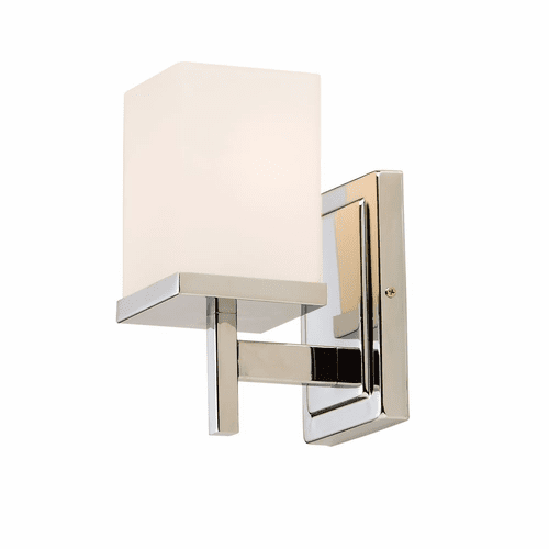 Maxim Tetra 1-LT Wall Sconce - Polished Chrome - 2151SWPC