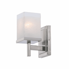 Maxim Tetra 1-LT Wall Sconce - Satin Nickel - 2151LNSN