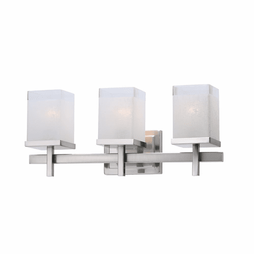 Maxim Tetra 3-LT Bath Vanity Light - Satin Nickel - 2153LNSN