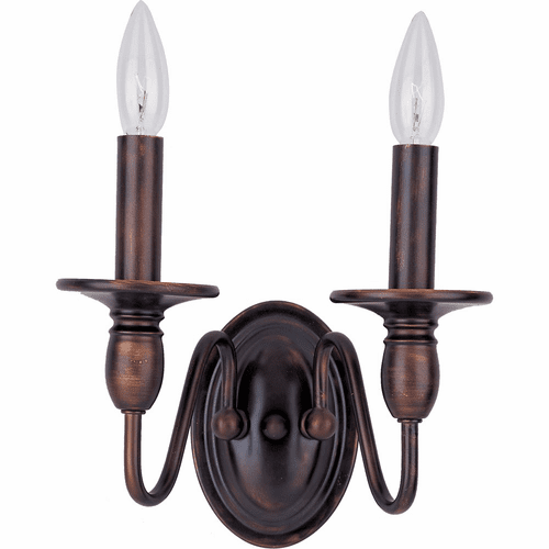 Maxim Towne 2-LT Wall Sconce - Oil Rubbed Bronze - 11032OI