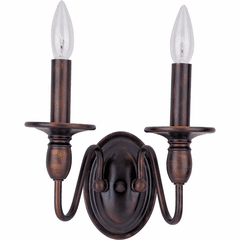 Maxim Towne 2-LT Wall Sconce - Oil Rubbed Bronze - 11032OI