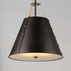 Maxim Trestle 3-Light Pendant - Oil Rubbed Bronze / Antique Brass - 25164OIAB Maxim Trestle 3-Light Pendant - Oil Rubbed Bronze / Antique Brass - 25164OIAB