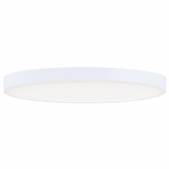 Maxim Trim 11" 20W LED Flush Mount 3000K - White - 57664WTWT