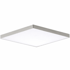 Maxim Trim 15.5" Square LED Flush Mount - Satin Nickel - 57675WTSN Maxim Trim 15.5" Square LED Flush Mount - Satin Nickel - 57675WTSN