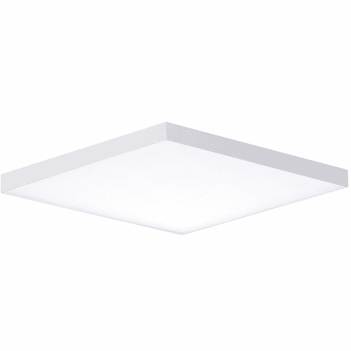 Maxim Trim 15.5" Square LED Flush Mount - White - 57675WTWT