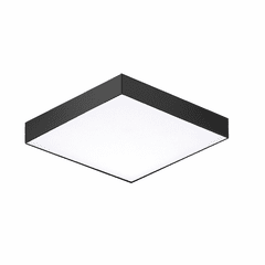 Maxim Trim 4.5" 12.5W LED Flush Mount 3000K - Black - 57665WTBK