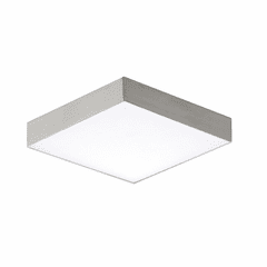 Maxim Trim 4.5" 12.5W LED Flush Mount 3000K - Satin Nickel - 57665WTSN
