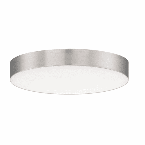 Maxim Trim 5" 12.5W LED Flush Mount 3000K - Satin Nickel - 57660WTSN