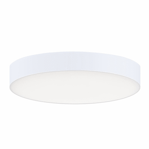 Maxim Trim 5" 12.5W LED Flush Mount 3000K - White - 57660WTWT