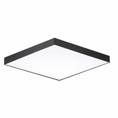 Maxim Trim 6.5" 15W LED Flush Mount 3000K - Black - 57667WTBK