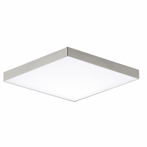 Maxim Trim 6.5" 15W LED Flush Mount 3000K - Satin Nickel - 57667WTSN