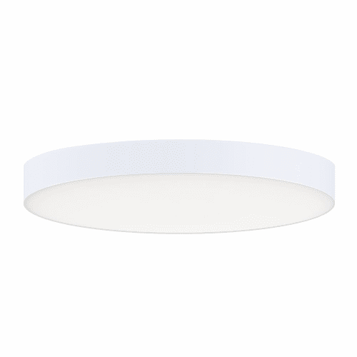 Maxim Trim 7" 15W LED Flush Mount 3000K - White - 57662WTWT