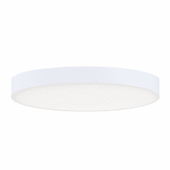 Maxim Trim 7" 15W LED Flush Mount 3000K - White - 57662WTWT