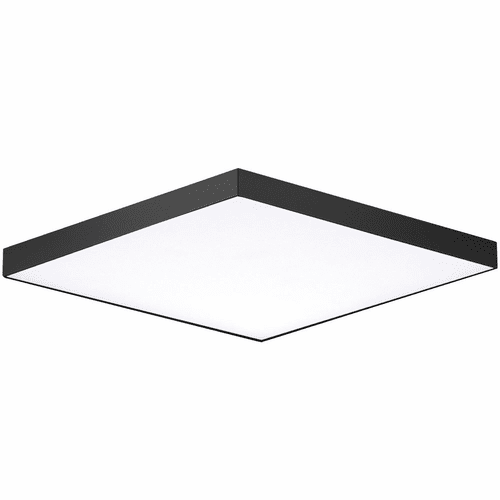 Maxim Trim 8.5" 18W LED Flush Mount 3000K - Black - 57668WTBK