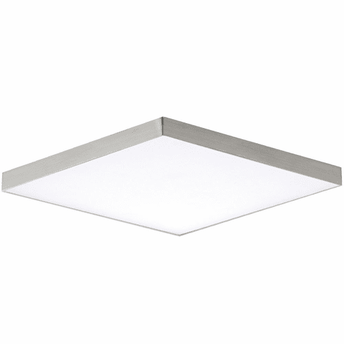 Maxim Trim 8.5" 18W LED Flush Mount 3000K - Satin Nickel - 57668WTSN